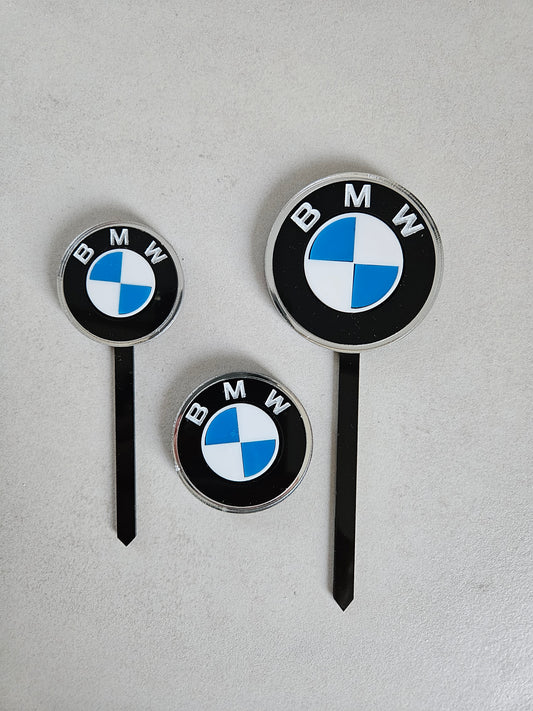 BMW Cake Topper Accents