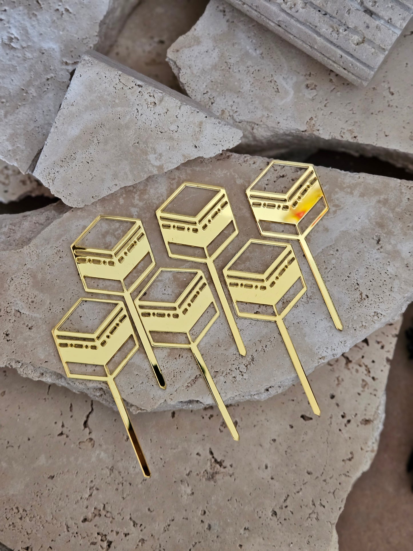 Umrah Mubarak Topper Set