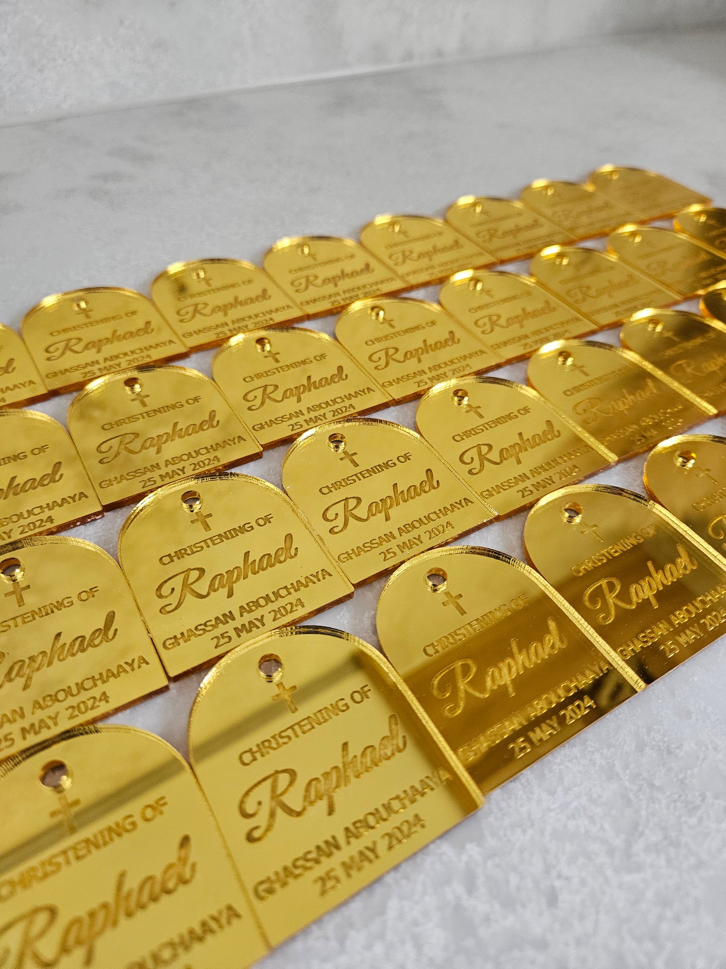 Acrylic Tags