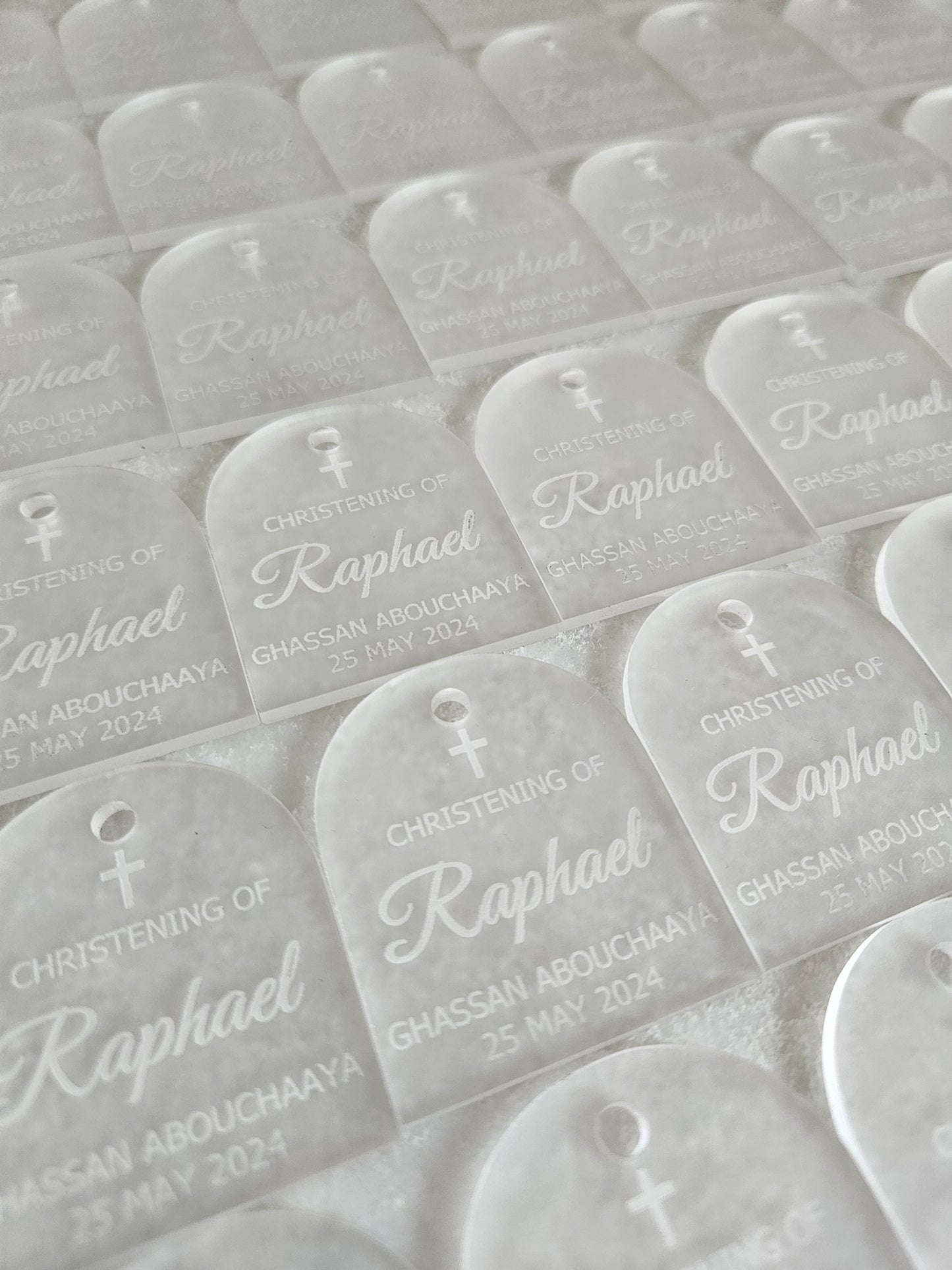 Acrylic Tags