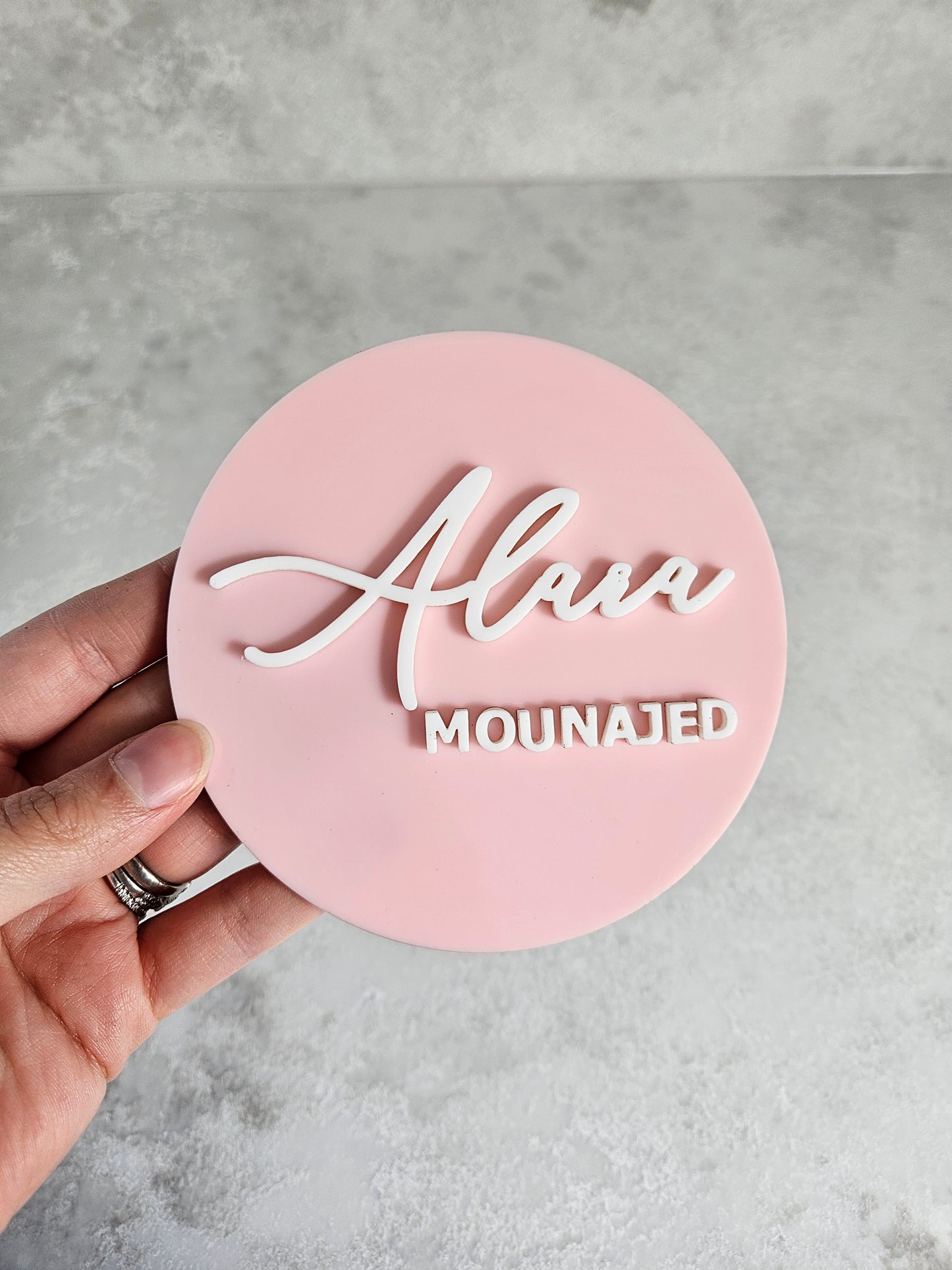 Personalised Name Disc