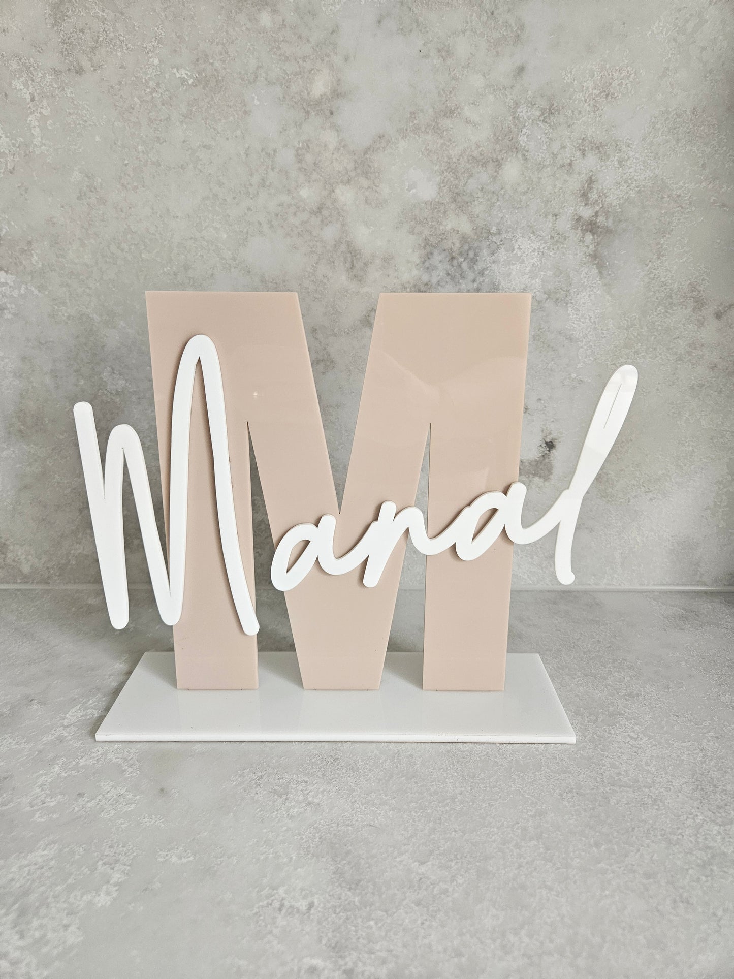 Personalised Freestanding Name Stand