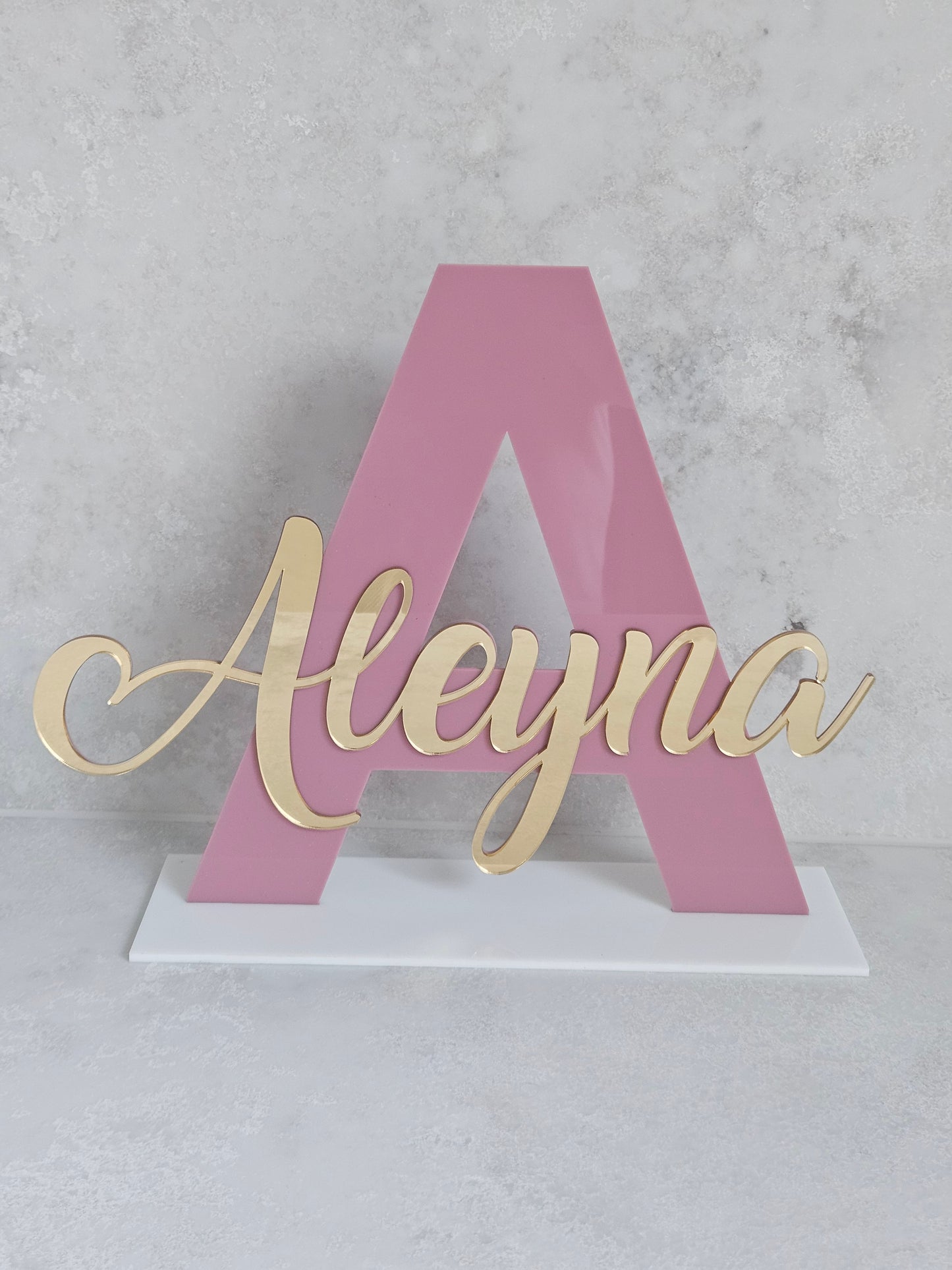 Personalised Freestanding Name Stand