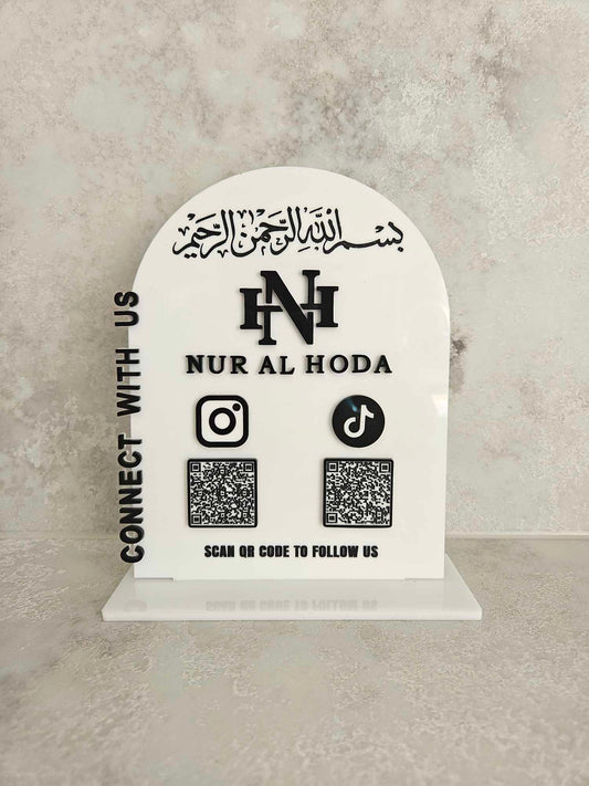 Arch Double QR Stand