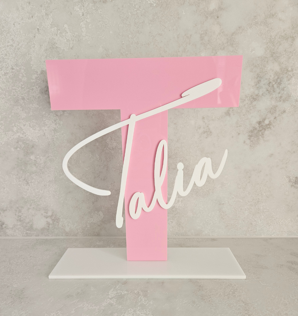 Personalised Freestanding Name Stand